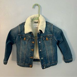 Old Navy Sherpa Lined Jean Jacket